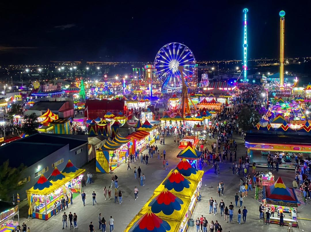 Feria Santa Rita Chihuahua - ambiente y procesión